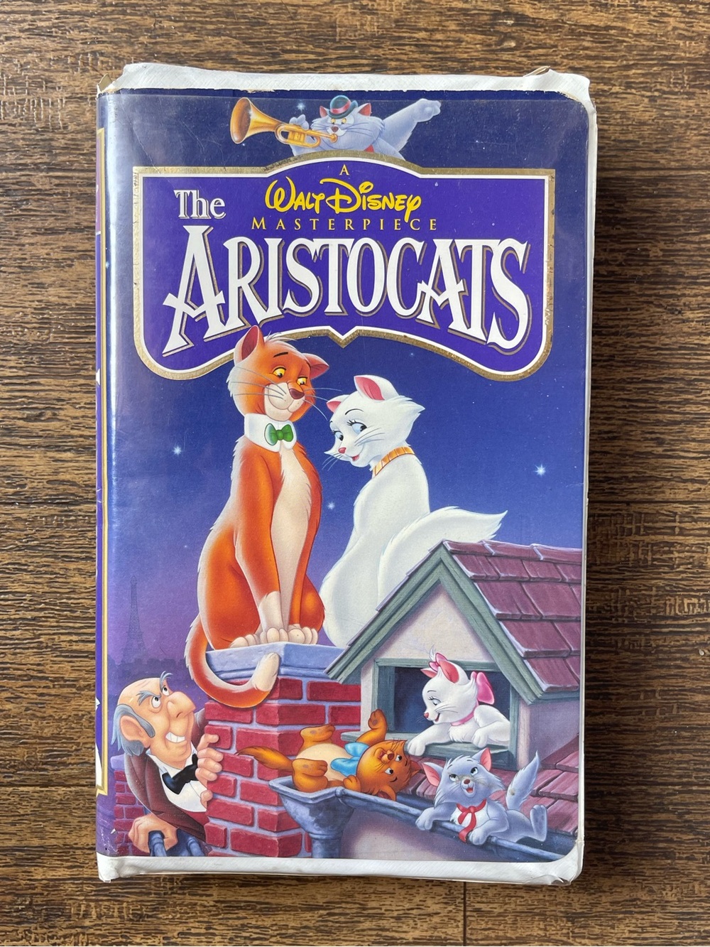 The Aristocats VHS 1996 Walt Disney Masterpiece Collection #2529
